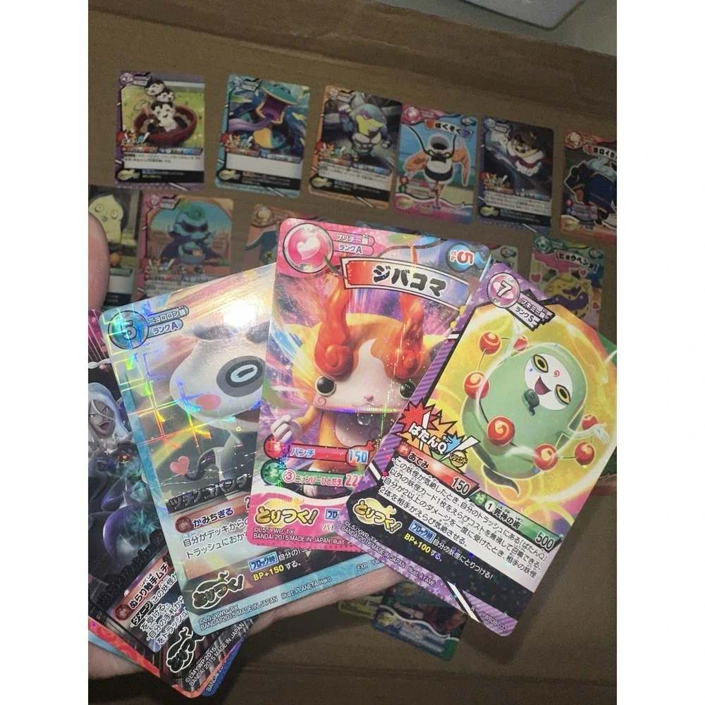 Yokai‎ Watch Toritsuki Card Battle Bulk Cards Yo-Kai LP-DMG many foils Bandai